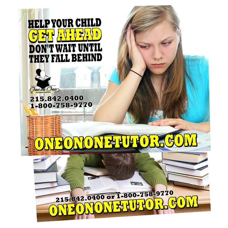 One on One Tutoring Service - Promotional Flyer