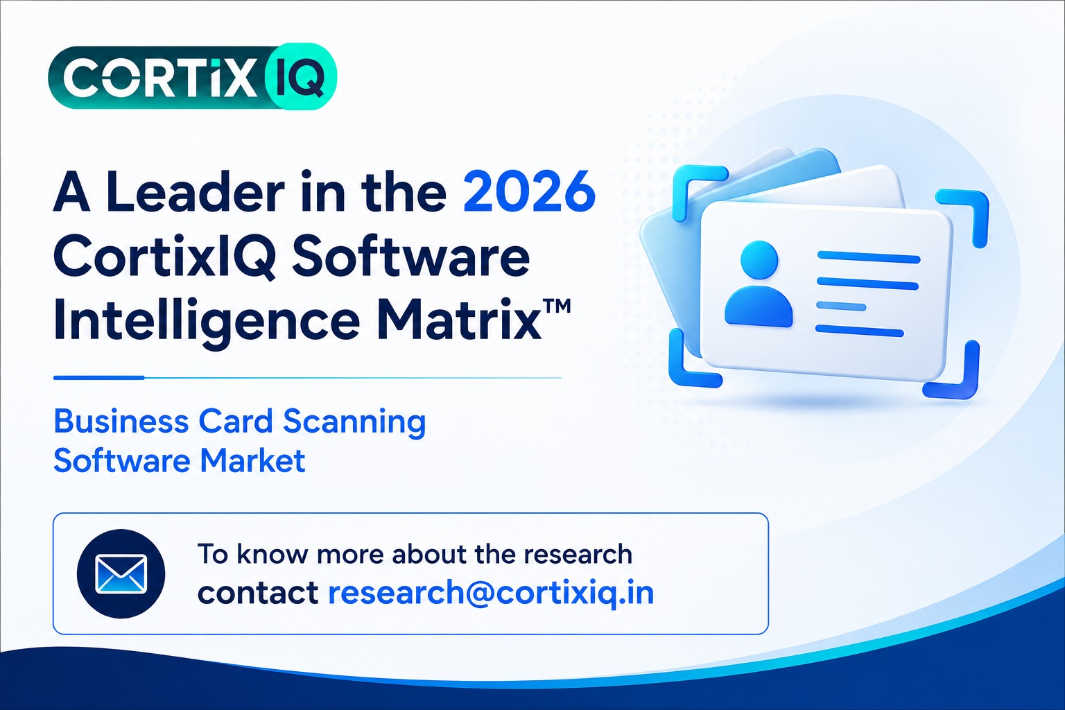 CortixIQ Releases 2026 Business Card Scanning Software Software Intelligence Matrix™