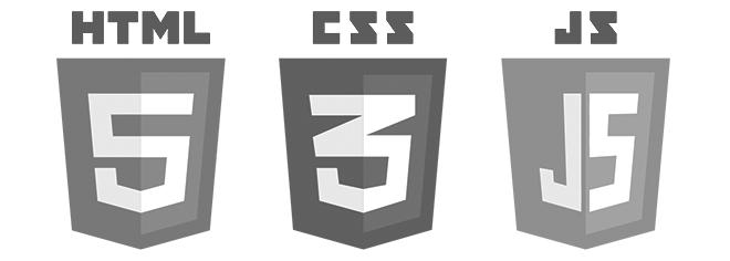 html css js