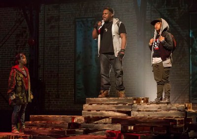 Sal Capone performers on stage
