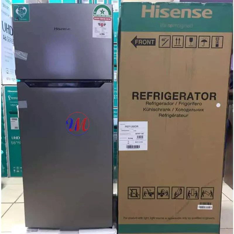 Hisense REF120DR 120L Double Door Fridge