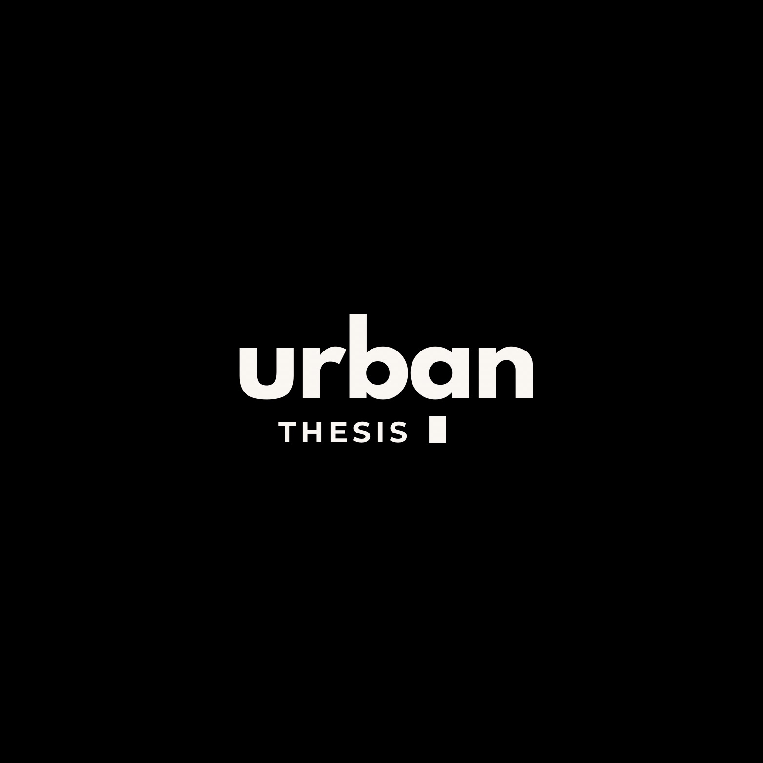 Urban Thesis Logo