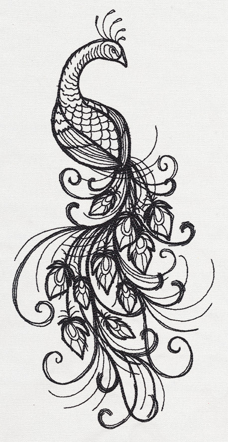 Rainbow Peacock Urban Threads - Colorful Wallpapers - Premium Retina Collection