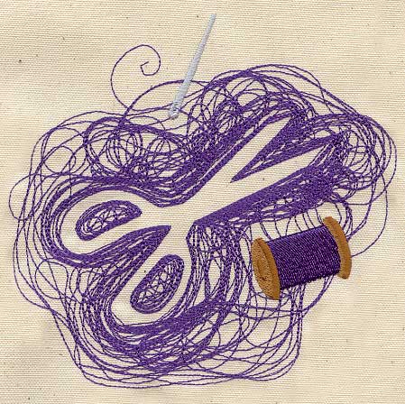 Scissors Snowflake Urban Threads - Artistic 4K Dark Photos | Free Download