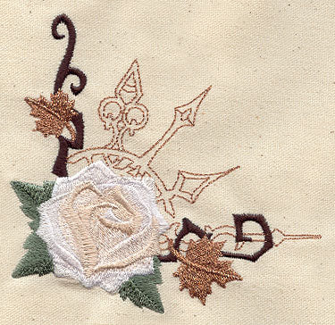 Clockwork Natura Rose Corner - High Resolution Dark Arts for Desktop