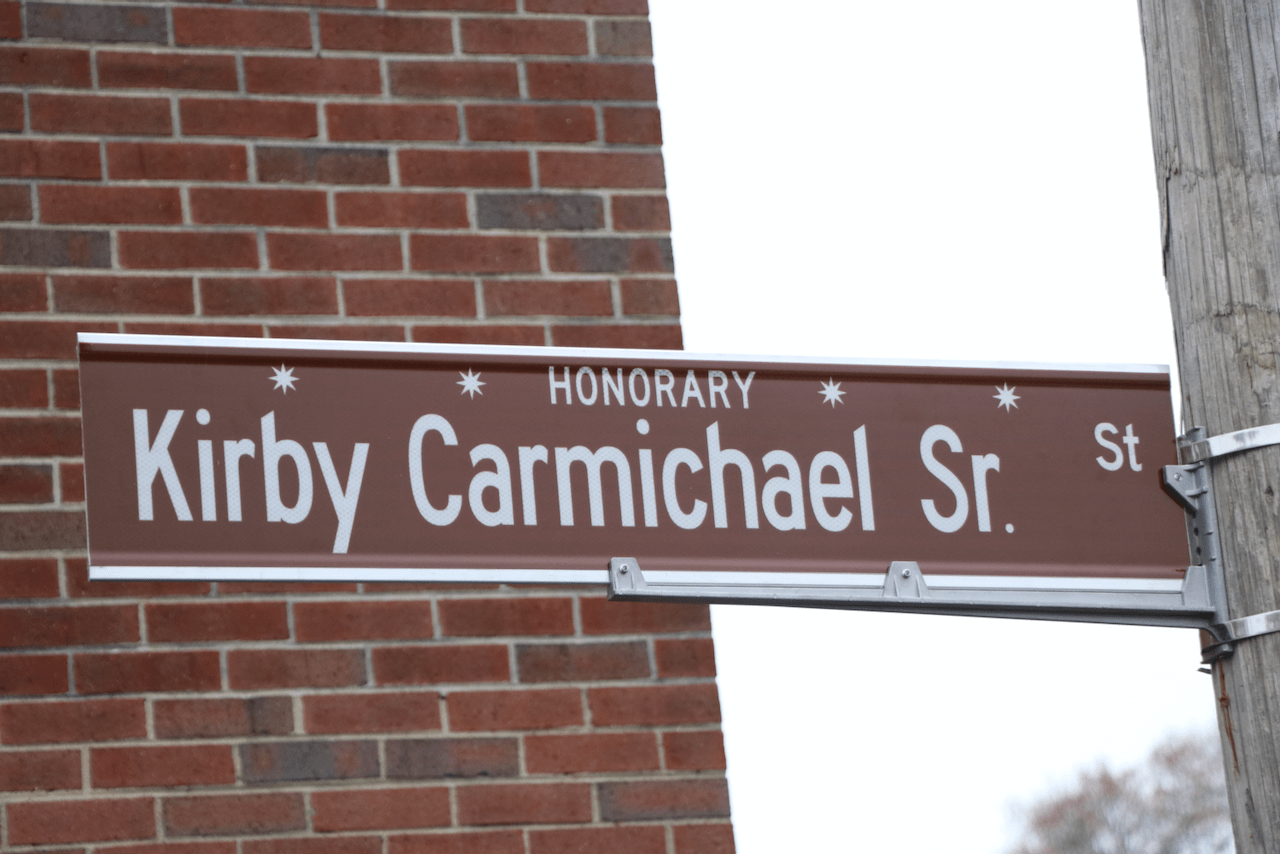 Kirby Carmichael Sr. Street in Highland Park Richmond, VA
