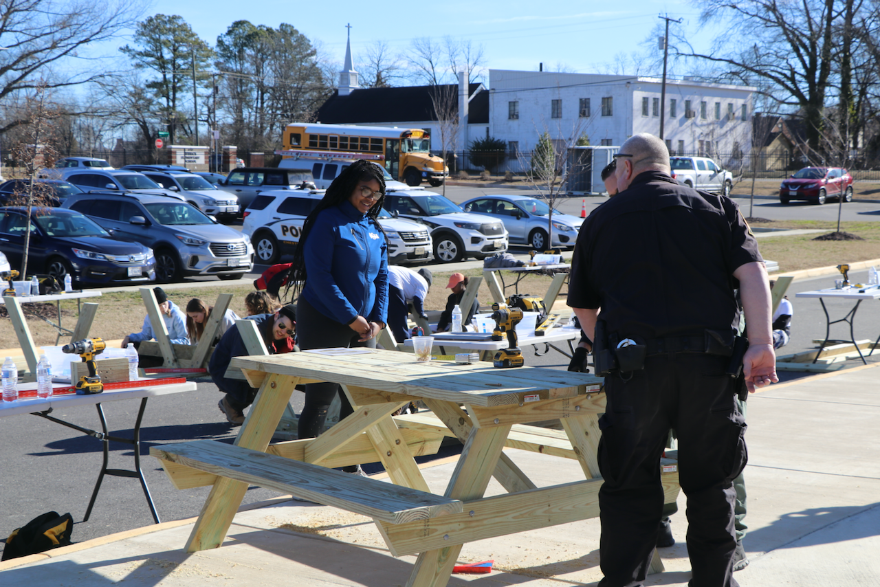 Many honored Rev. Dr. King through community service