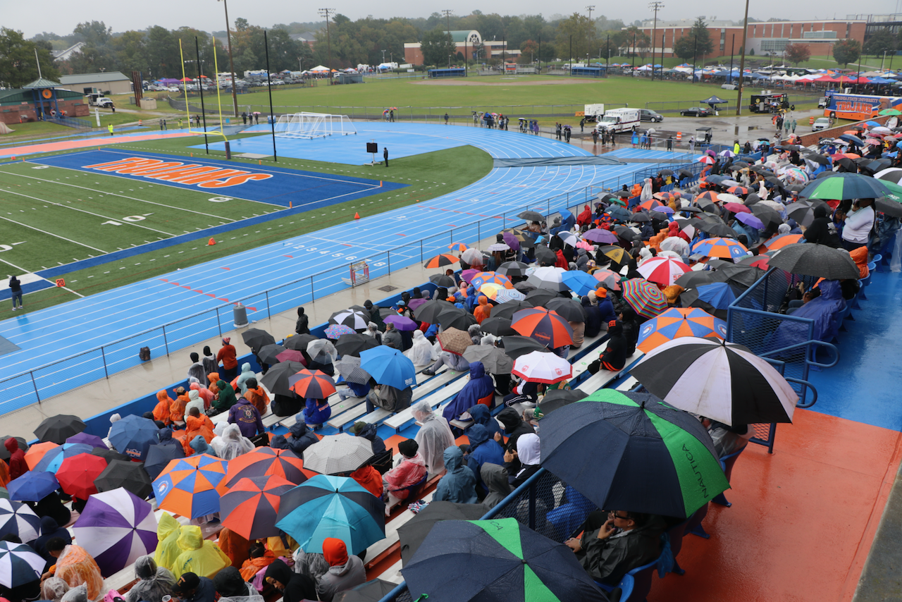VSU Homecoming 2023 was a rainy day