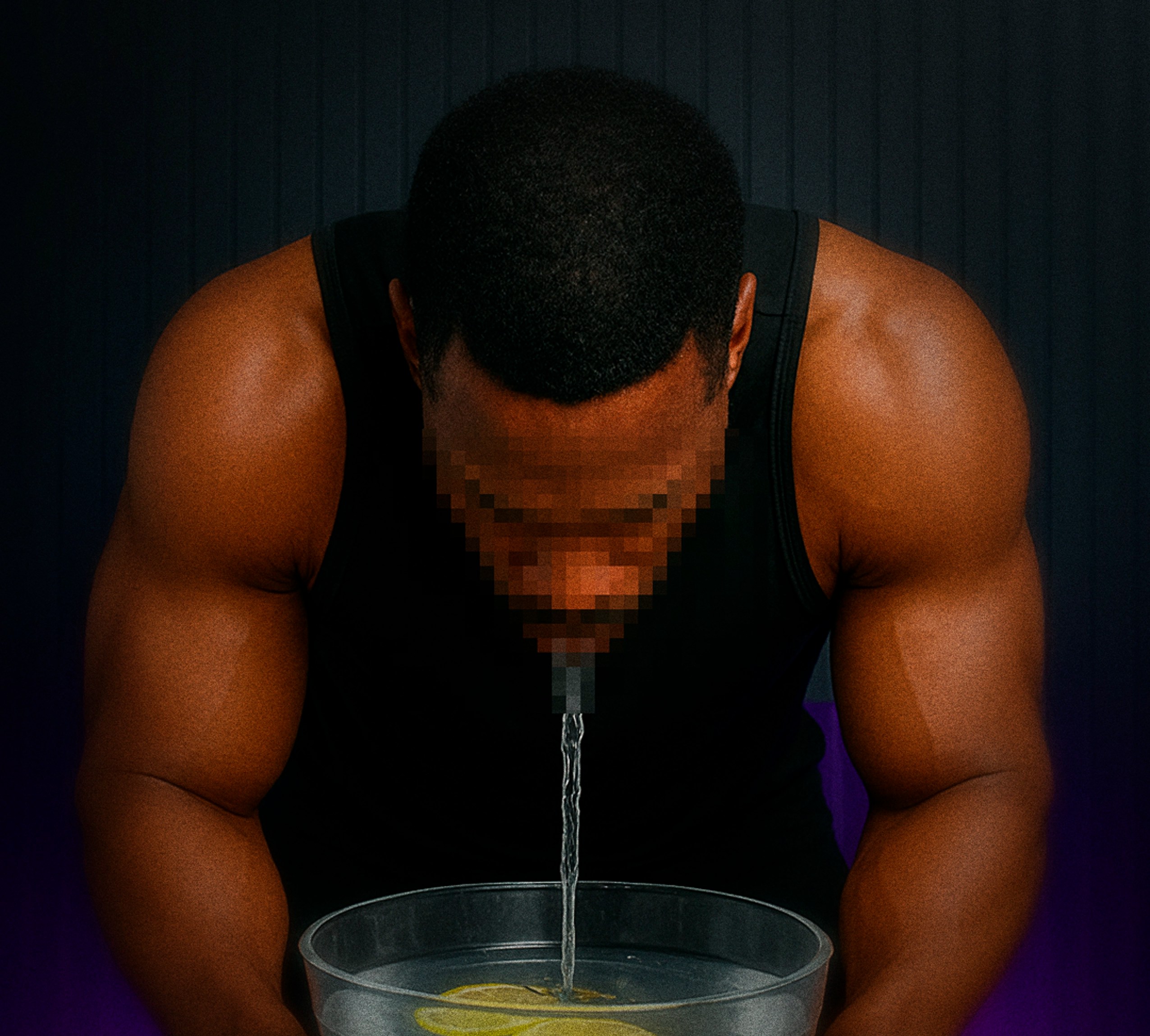 El éxito es sumergir tu cara en agua mineral
