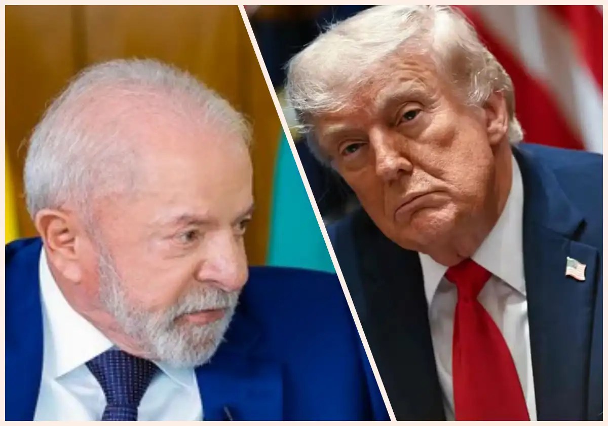 📷O Presidente da República Federativa do Brasil, Luiz Inácio Lula da Silva (PT) | Foto: Ricardo Stuckert / PR | O presidente dos EUA, Donald Trump, fotografado durante reunião de Gabinete |30.5.2026| Foto: Kent Nishimura / AFP