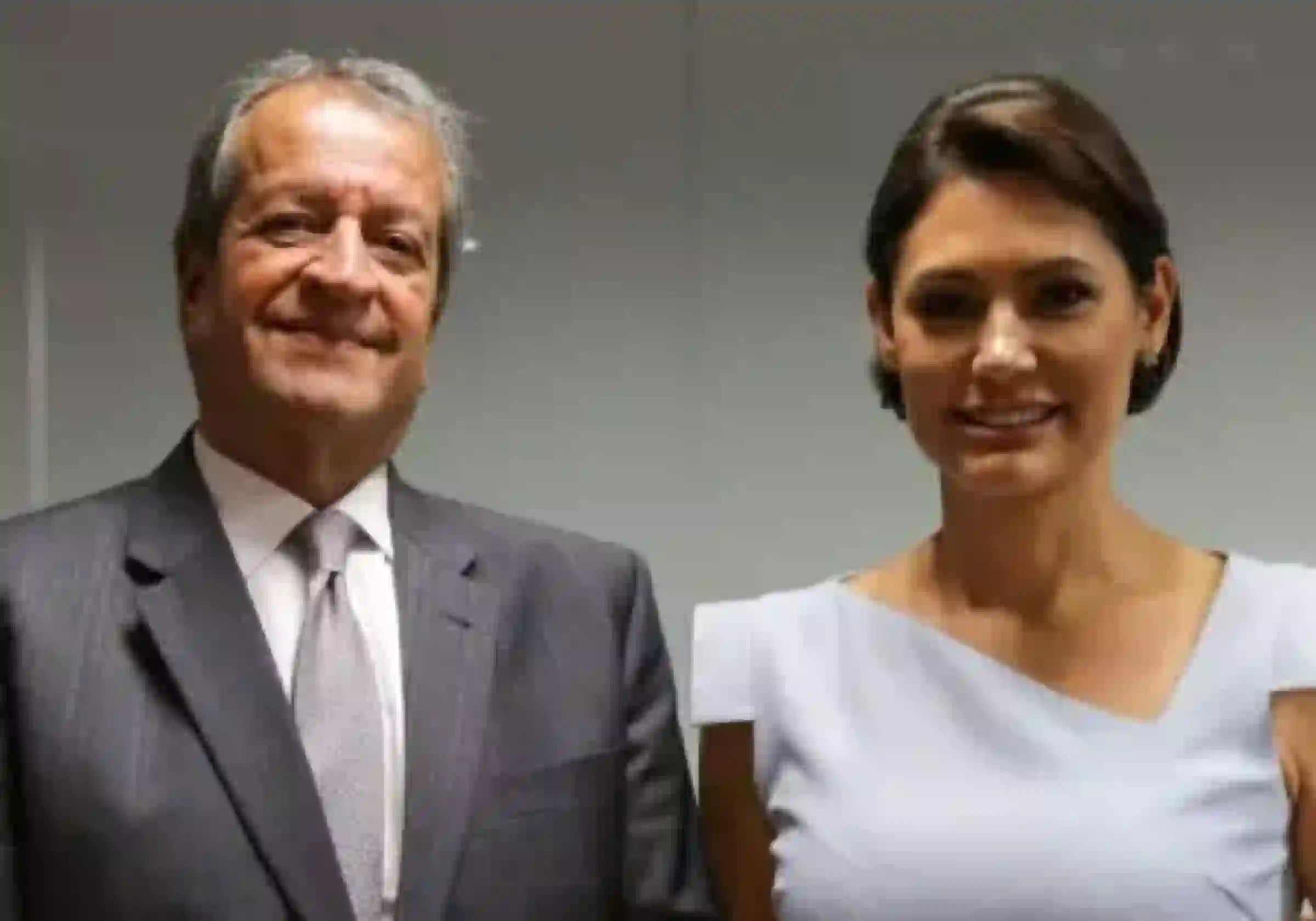 Valdemar Costa Neto, presidente do PL, e a ex-primeira-dama Michelle Bolsonaro / Imagem: Divulgação/PL