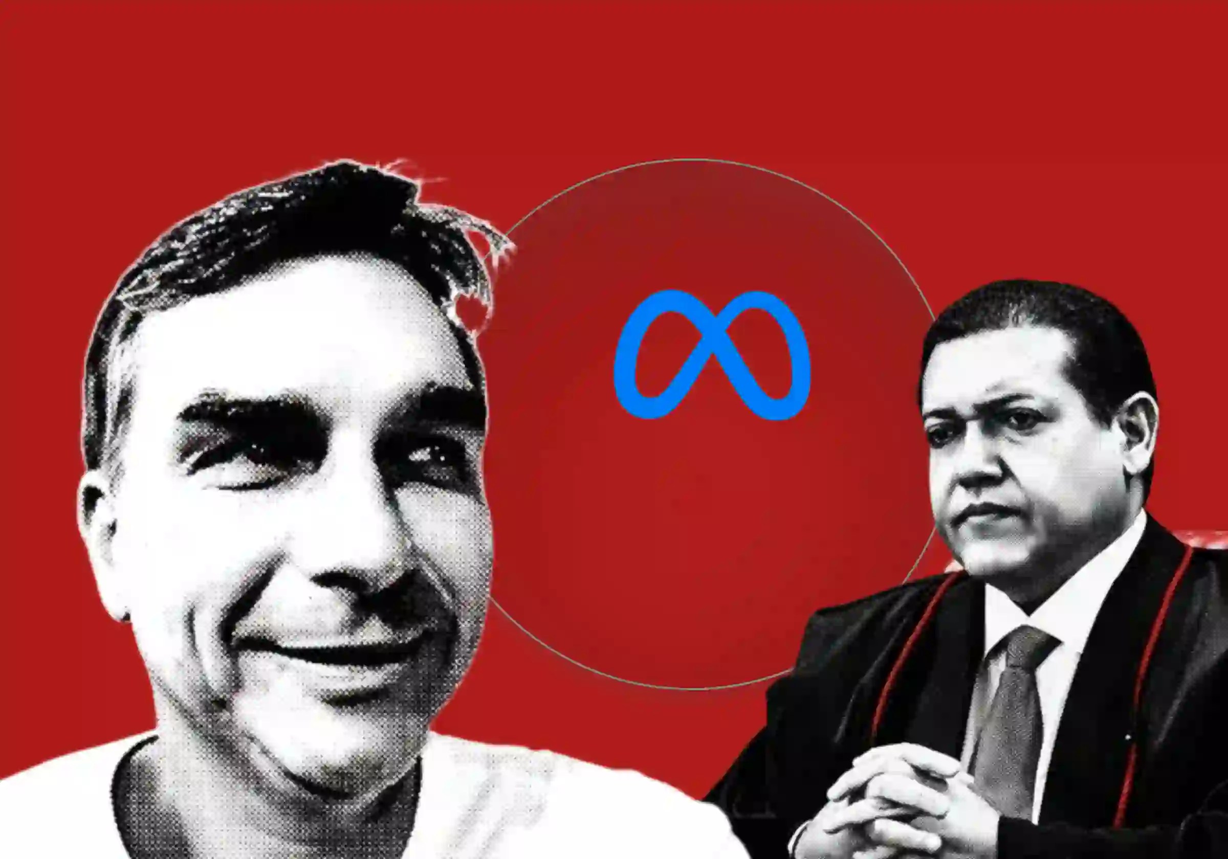 Kassio Nunes Marques, presidente do TSE / Foto : Marcelo Camargo / Agência Brasil |•| O senador Flávio Bolsonaro / Foto: Vinícius Schmidt/Metrópoles |•| ARTE URBS MAGNA