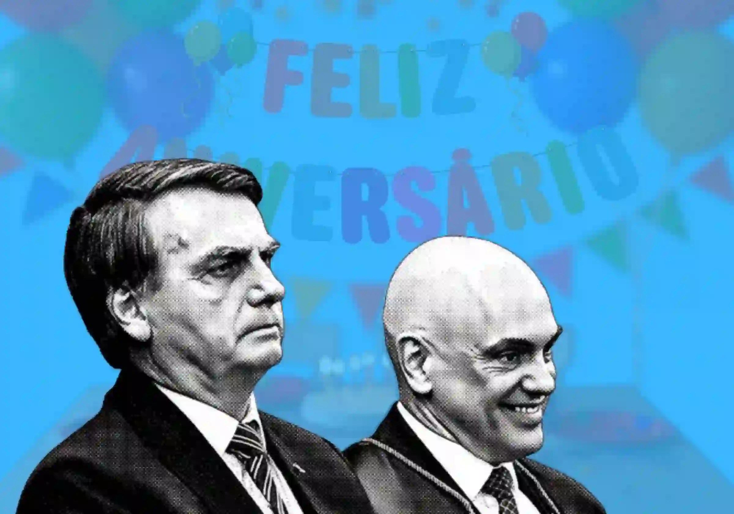 Veto de Moraes a Bolsonaro nas redes sociais representou sua “morte digital”, esvaziando seu poder de pautar o debate público, incitar apoiadores e manter forte engajamento nas redes sociais; medida imposta em 18 de julho de 2025 completa um ano neste sábado |•| Arte URBS MAGNA
