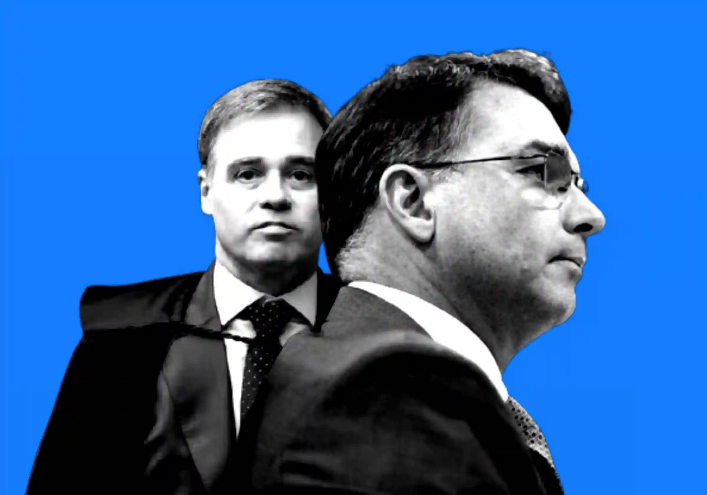 Ministro André Mendonça em sessão plenária do STF / Foto: Gustavo Moreno/STF | Flávio Bolsonaro / Foto: Flickr Flavio Bolsonaro / Divulgação |•| Arte Urbs Magna