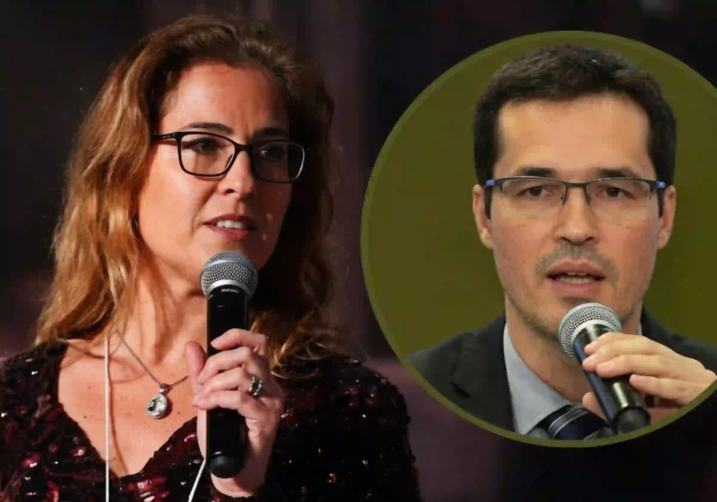 A juíza Gabriela Hardt e o deputado federal cassado Deltan Dallagnol, pot fraude à lei ao pedir exoneração do MPF de forma antecipada para frustrar a aplicação da Ficha Limpa |•| Arte URBS MAGNA
