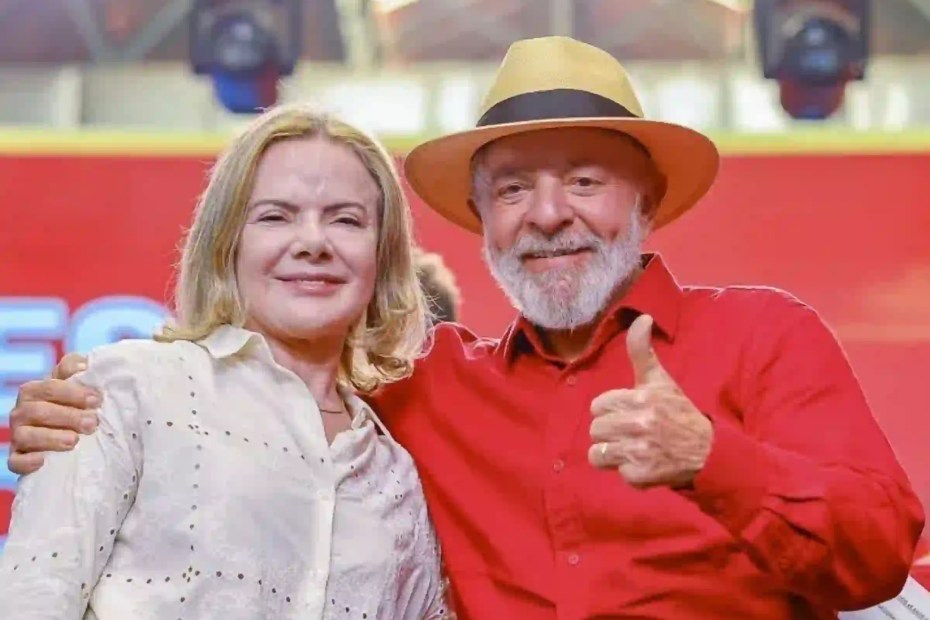 O presidente Lula e a deputada federal Gleisi Hoffmann / Foto: Ricardo Stuckert |•| URBS MAGNA