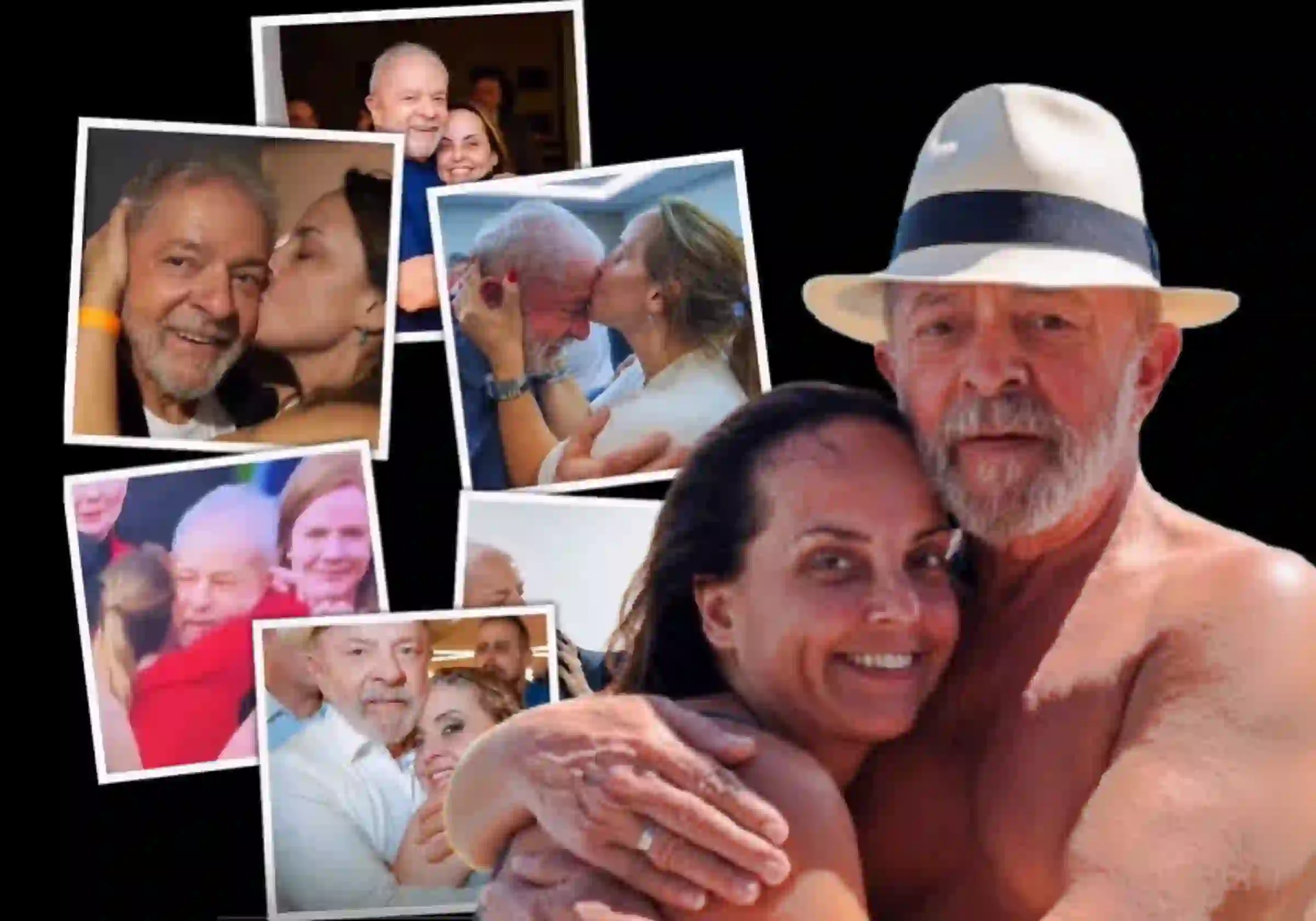 Lurian Lula e seu pai, o Presidente da República Federativa do Brasil || Imagens reprodução @lurianlula/Threads