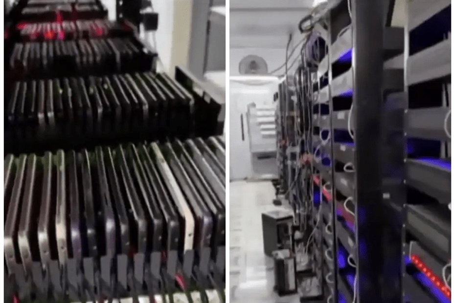 O Ministério Público da Bolívia confirmou o achado de uma "mini granja de bots" em um imóvel vinculado ao estrategista digital argentino Fernando Cerimedo, na zona sul de La Paz / Imagens reprodução | Urbs Magna
