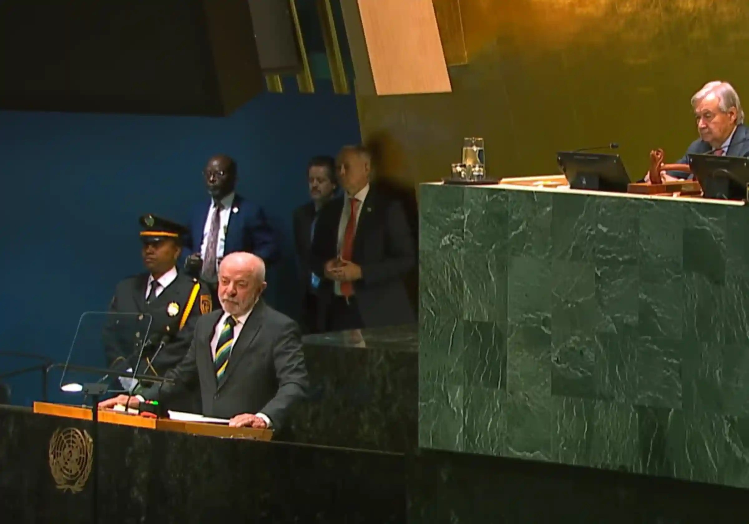 Reações internacionais ao discurso de Lula na ONU: o que dizem agências e jornais fora do Brasil