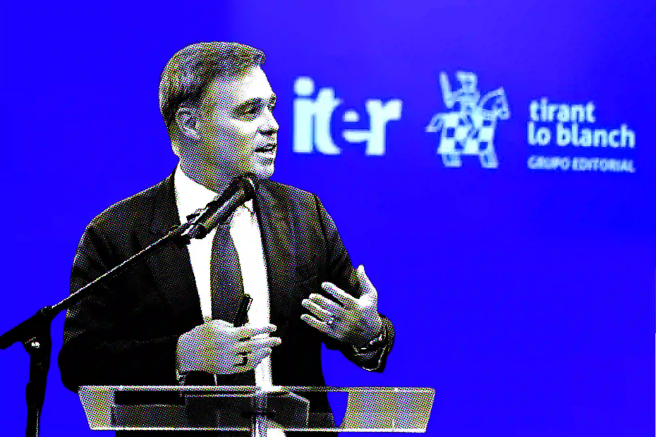 O ministro do STF André Mendonça em evento do Instituto Iter / Imagem: Reprodução/Facebook/Instituto Iter via UOL |•| URBS MAGNA