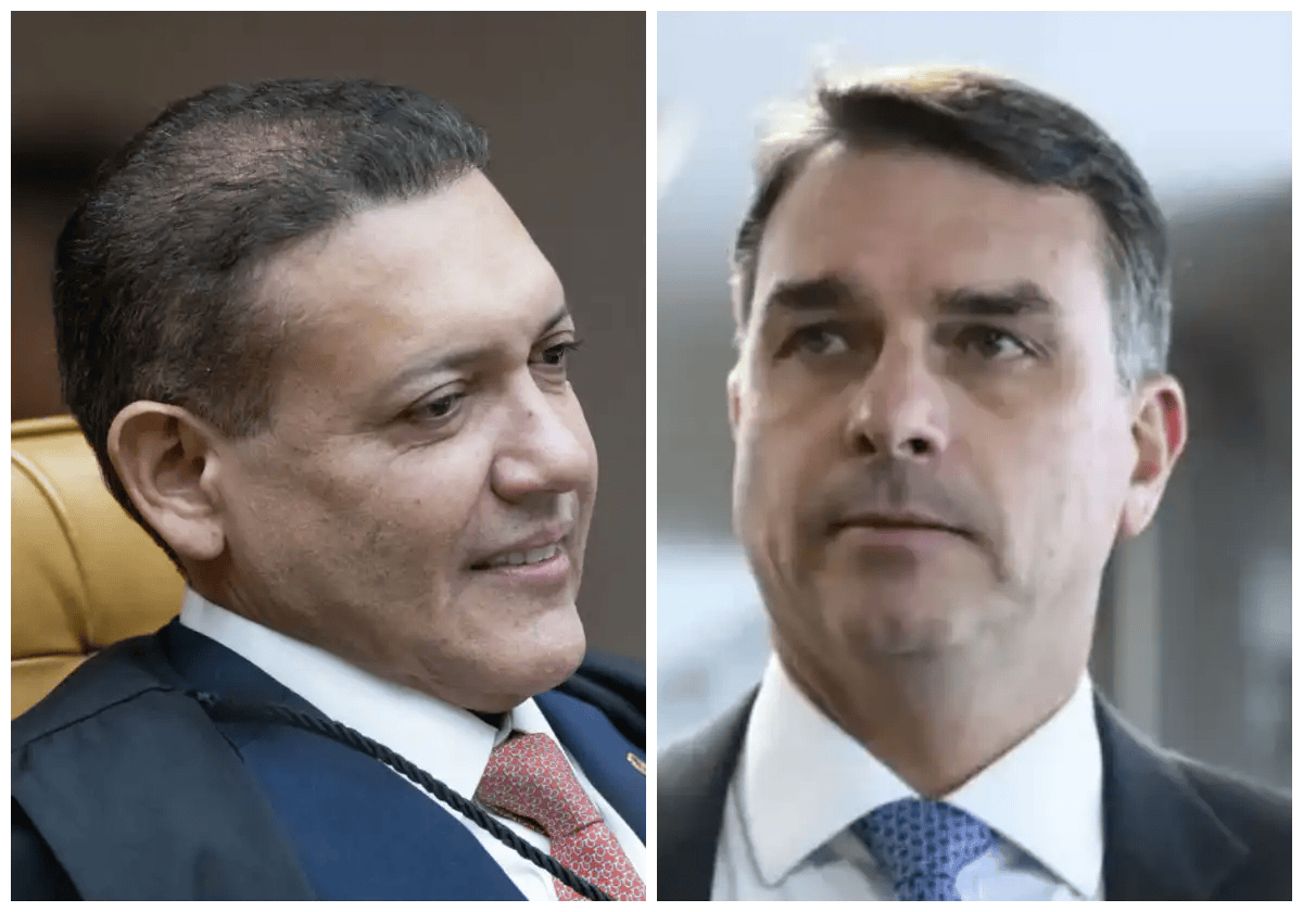 O ministro do STF Kassio Nunes Marques, atual presidente do TSE | Crédito: Andressa Anholete/STF | Flávio Bolsonaro, pré-candidato à Presidência da República / Foto: Andressa Anholete/Agência Senado |•| URBS MAGNA