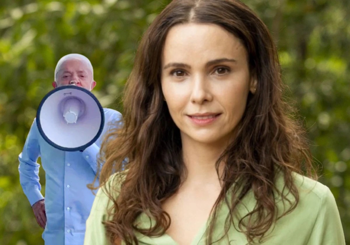 Débora Falabella (47) declara voto em Lula (80) no 2º turno e cita conquistas sociais dos anos 2000 como motivo para escolher o estadista em 25 de outubro / Imagem reprodução | Foto: Globo/João Miguel Júnior |•| Arte Urbs Magna