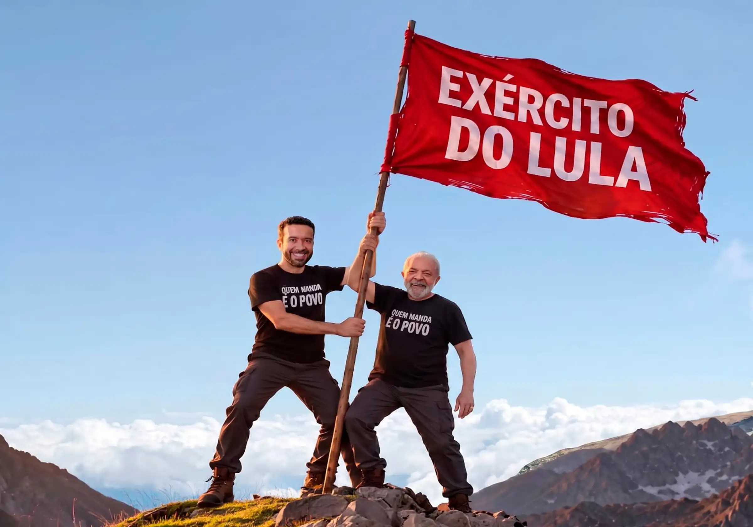Janones celebra retorno do Exército do Lula com mais de 4,4 milhões de seguidores e adesões ultrarrápidas após liberação do TSE / Imagem reprodução / Canal de WhatsApp (IA) |•| Urbs Magna