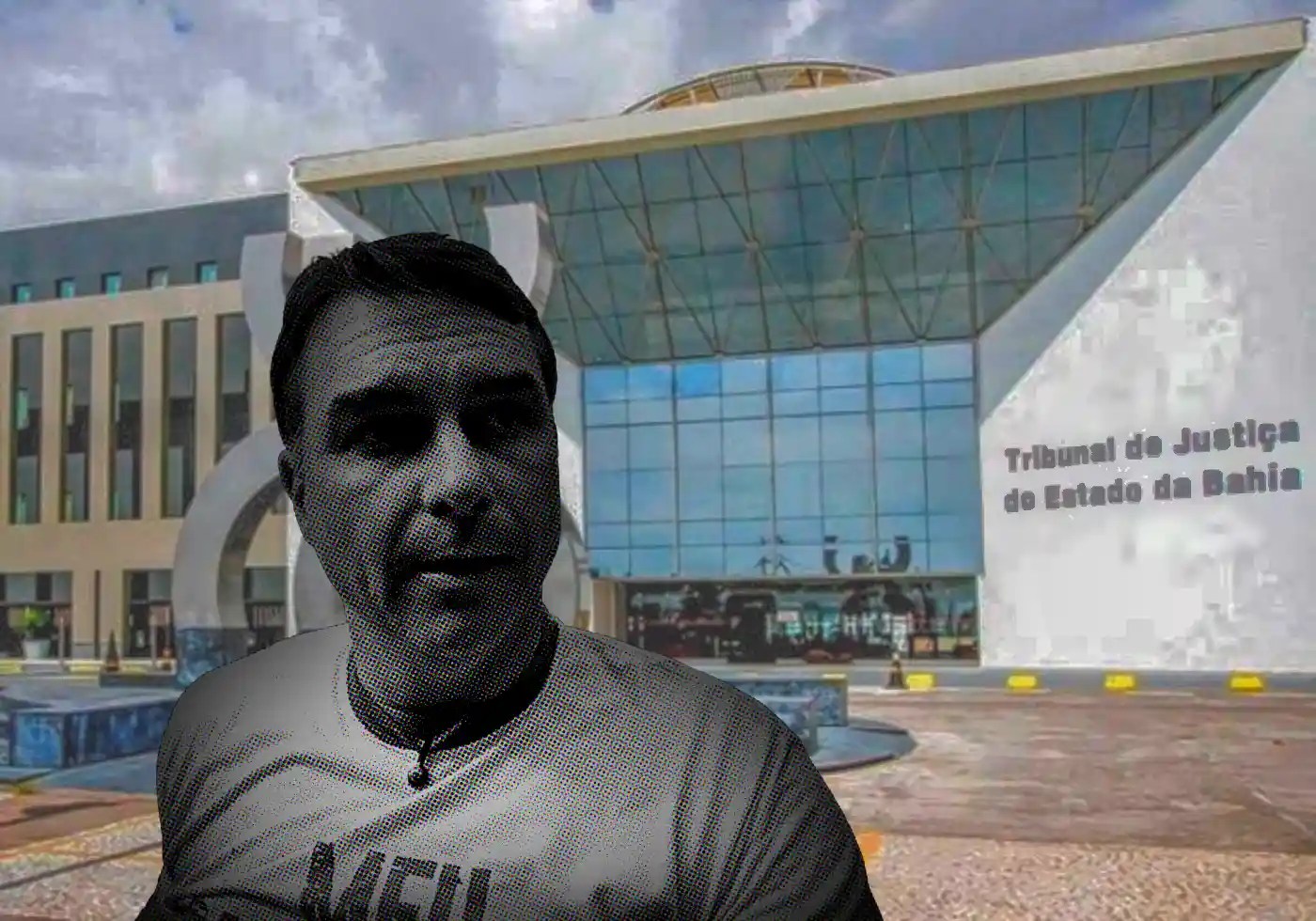 Juíza de Salvador proíbe entrega de título de cidadão a Flávio Bolsonaro neste sábado e fixa multa de R$ 500 mil; honraria permanece, mas cerimônia é adiada / Imagens reprodução |•| Arte Urbs Magna