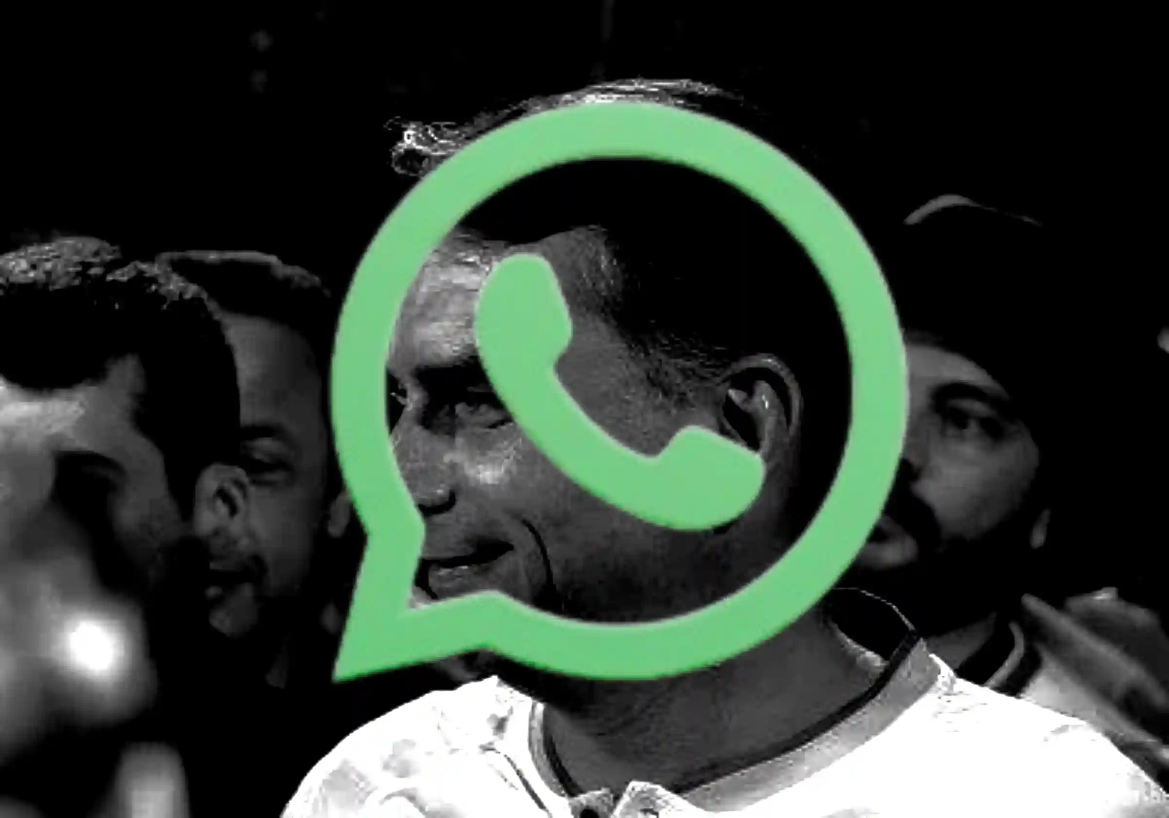 UOL Confere identificou ao menos dez desinformações da Direita Já enviadas em grupos de WhatsApp da campanha de Flávio Bolsonaro / Foto: divulgação / reprodução |•| Arte URBS MAGNA