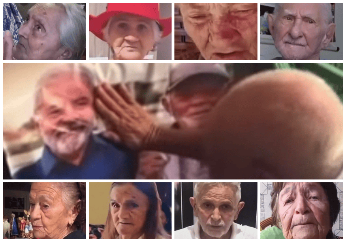 Idosos que apoiam Lula declaram que irão às urnas no segundo turno de 25 de outubro e viralizam nas redes com falas sobre democracia e direitos / Imagens reprodução |•| Arte Urbs Magna
