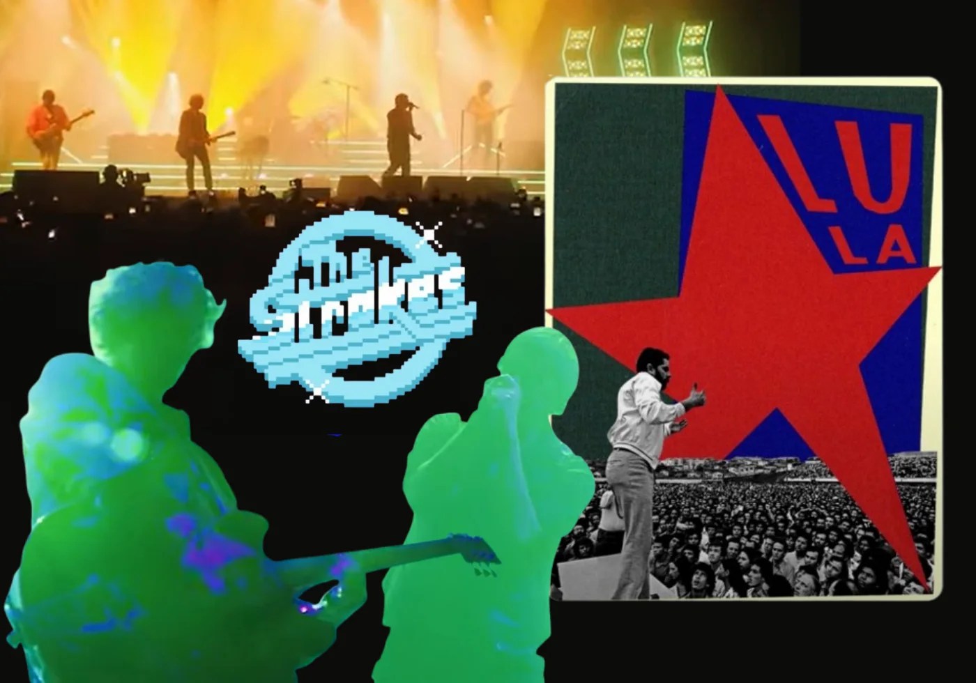 The Strokes posta arte de Lula com estrela do PT; presidente responde e Tabet ironiza fãs bolsonaristas (vídeo)