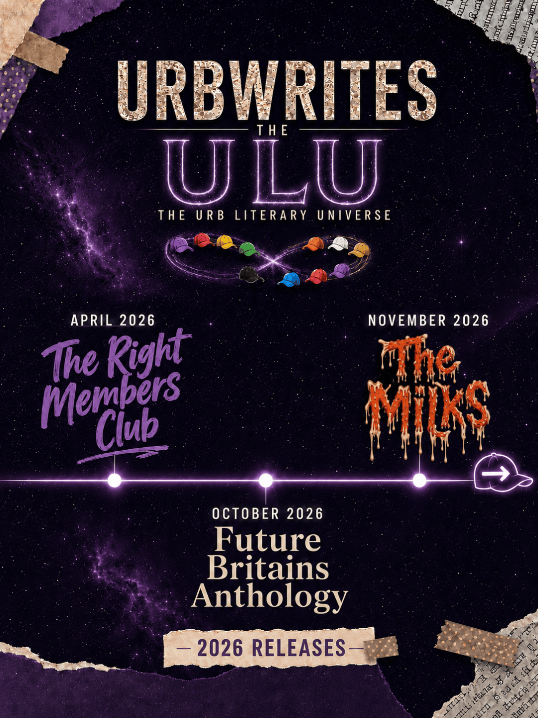 The Urb Literary Universe 2026 releases