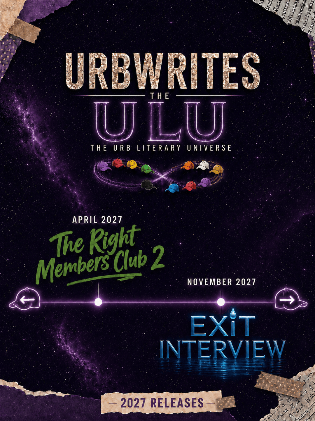 The Urb Literary Universe 2027 releases
