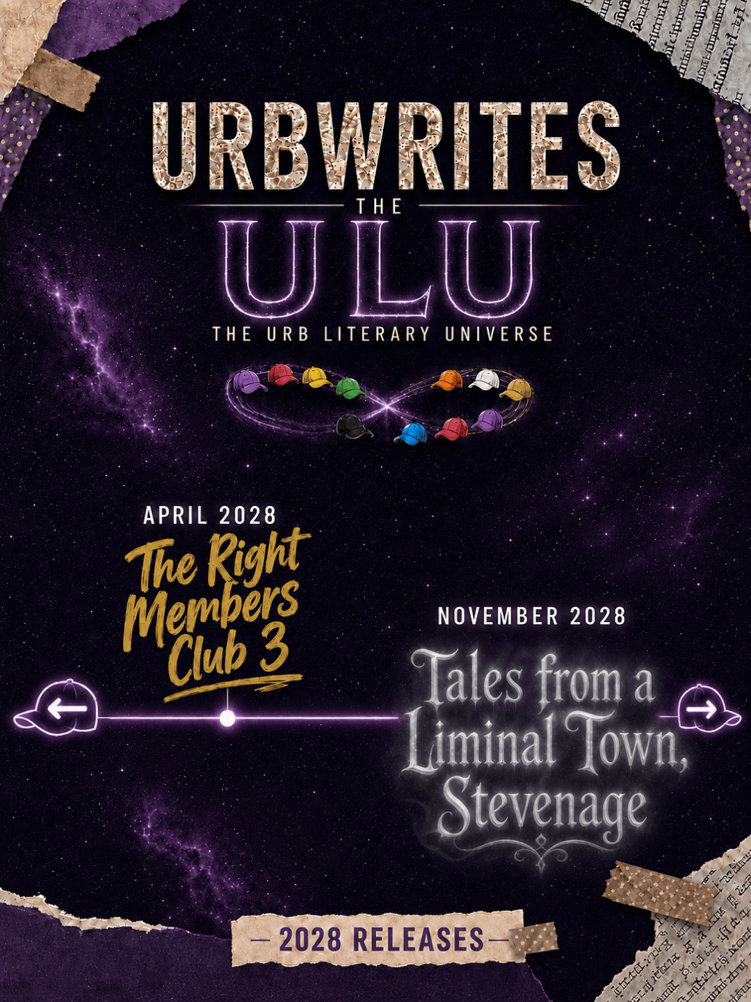 The Urb Literary Universe 2028 releases