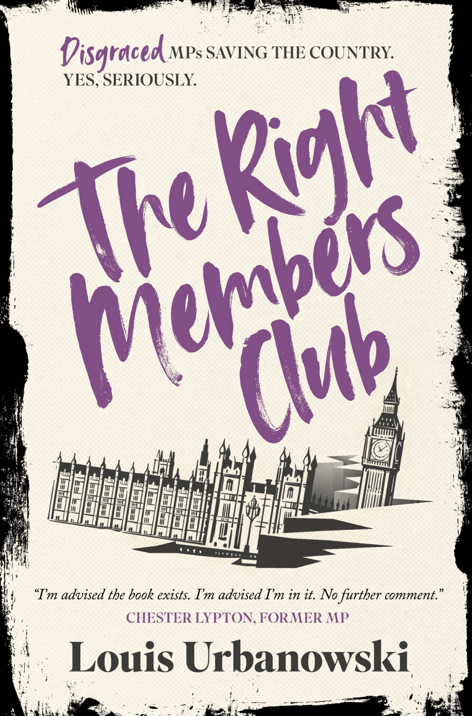 The Right Members Club by Louis Urbanowski — original front cover