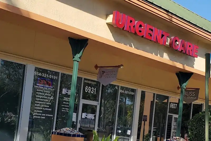 Urgent care clinic in plantation, fl