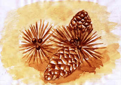 как нарисовать чай