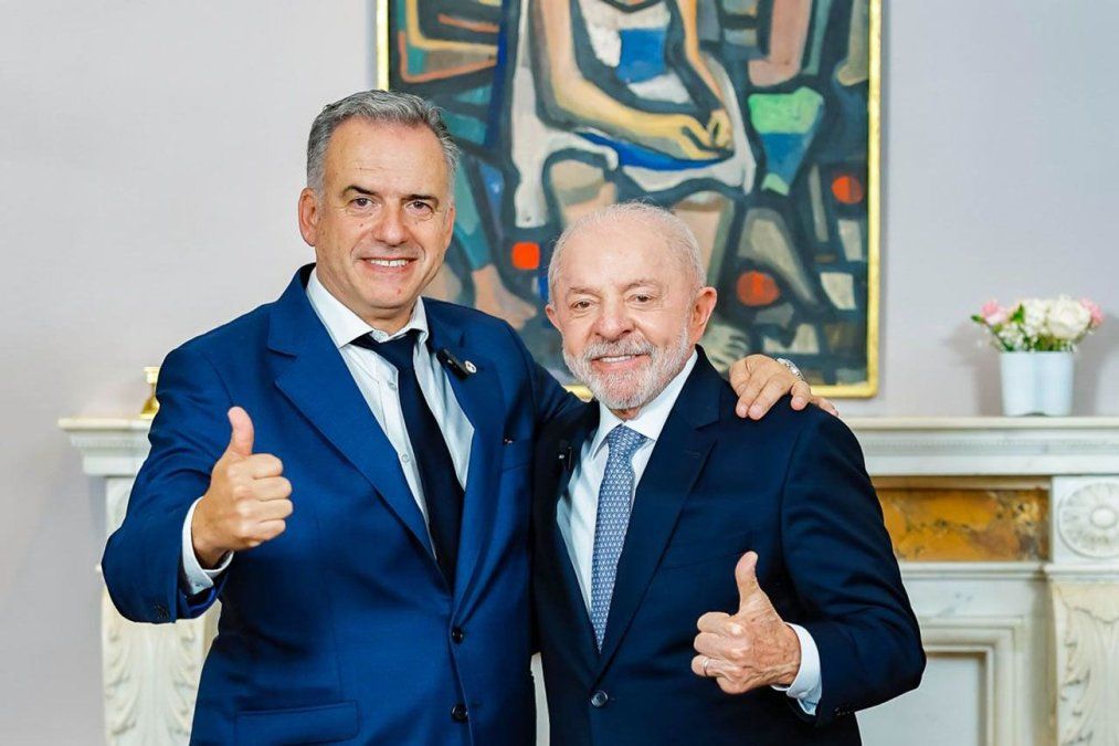 Orsi felicitó a Lula por su reelección en Brasil: «Un amigo» y una «fiesta democrática»