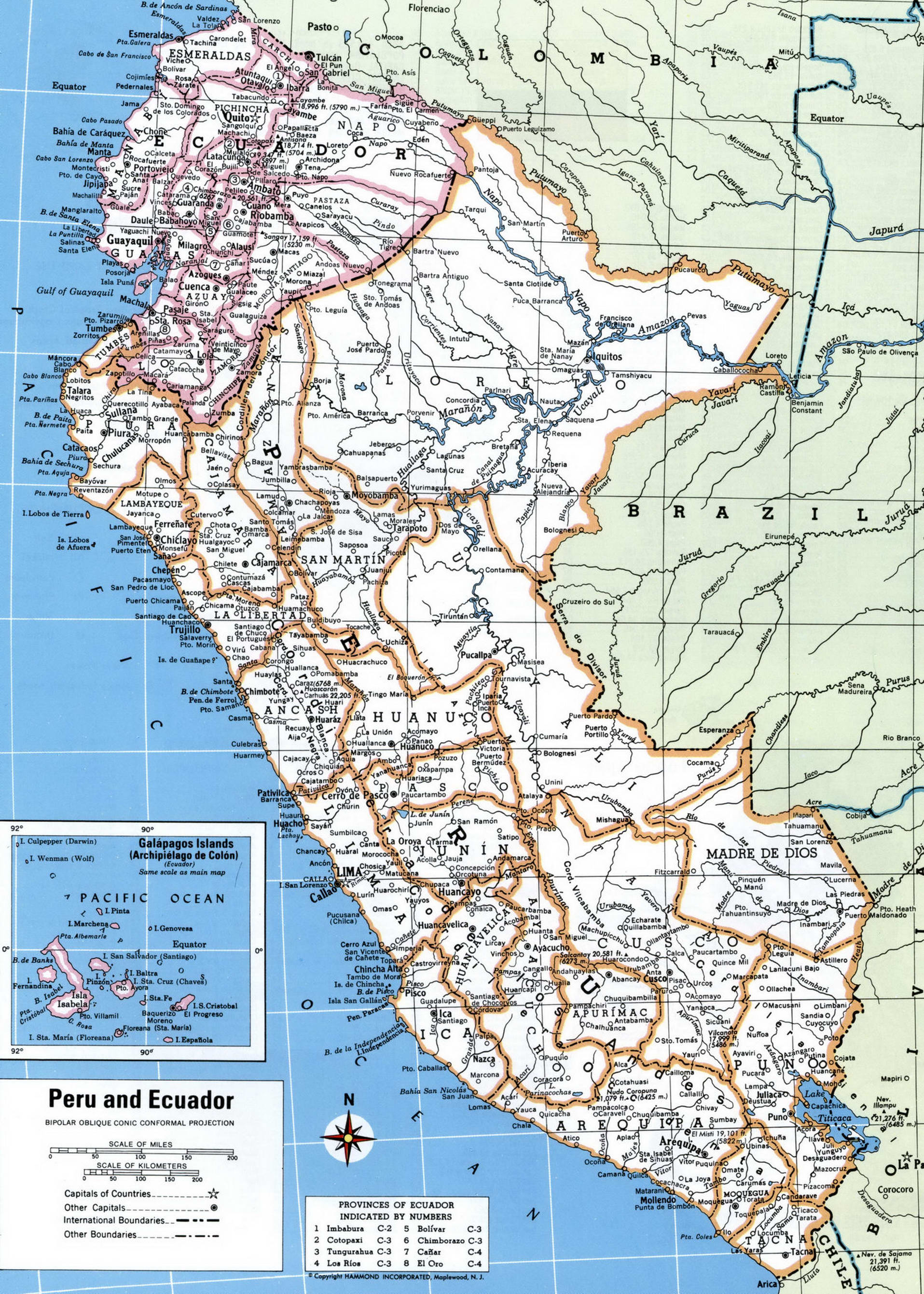 Peru Detailed Map With Cities And Towns Free Printable Map Of Peru 128 Peru 