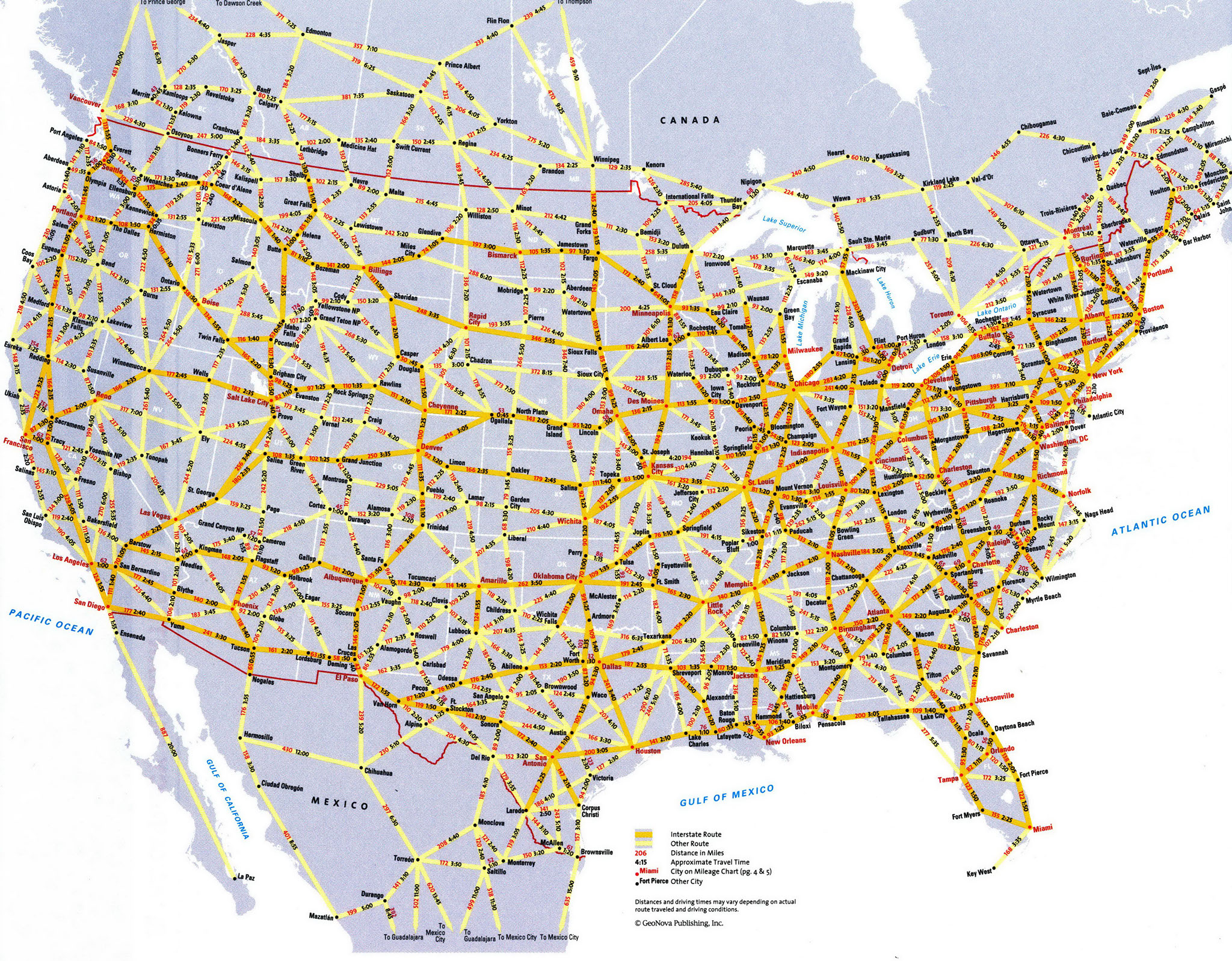 Driving Map Distances Between Cities Us At Chuck Miranda Blog 139 Mi23 