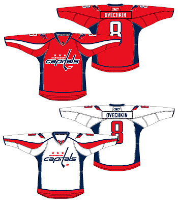 Washington Capitals Jerseys - Capitals 