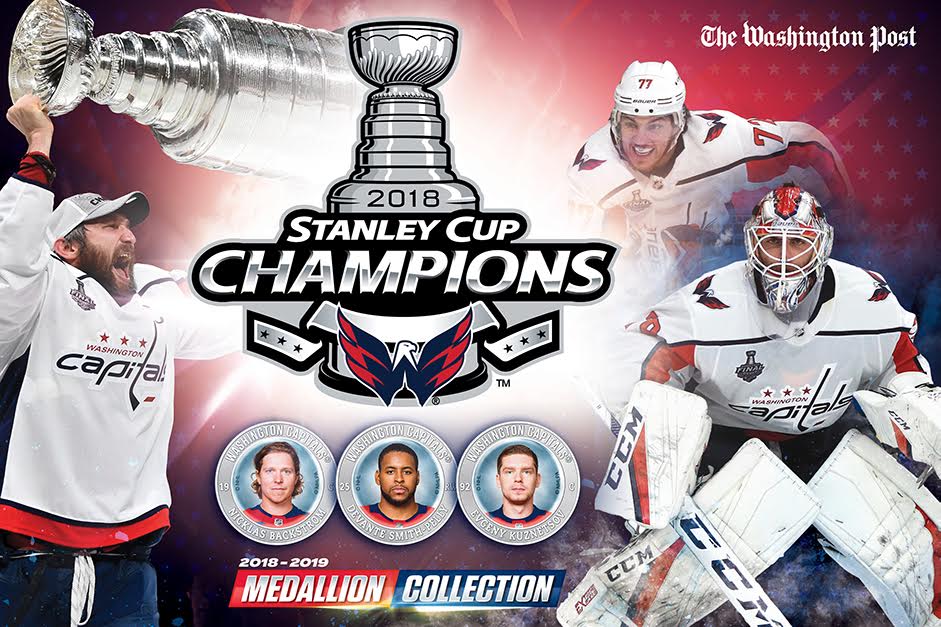 Capitals Stanley Cup Medallions 