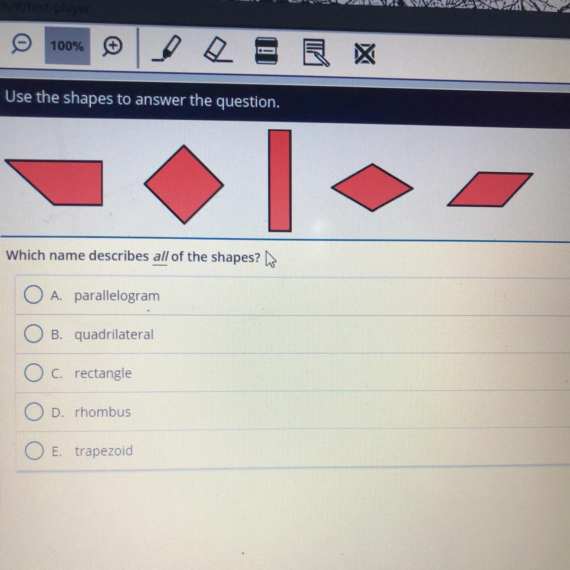 Quadrilateral Shapes And Names