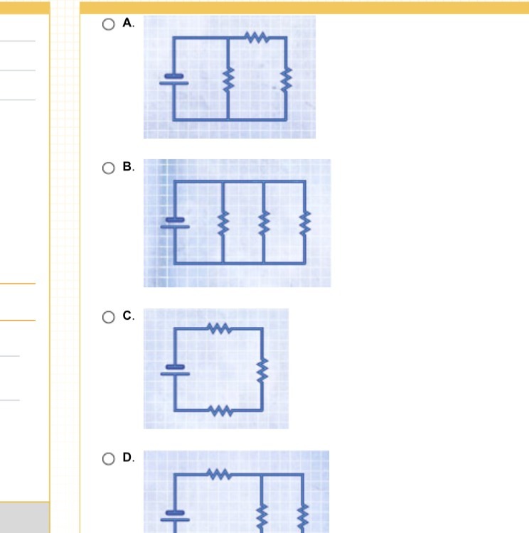 Which Circuit Shows Three Non Identical Resistors With The