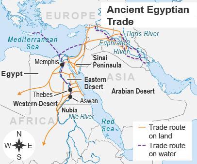 Map Of Egypt And Nubia 
