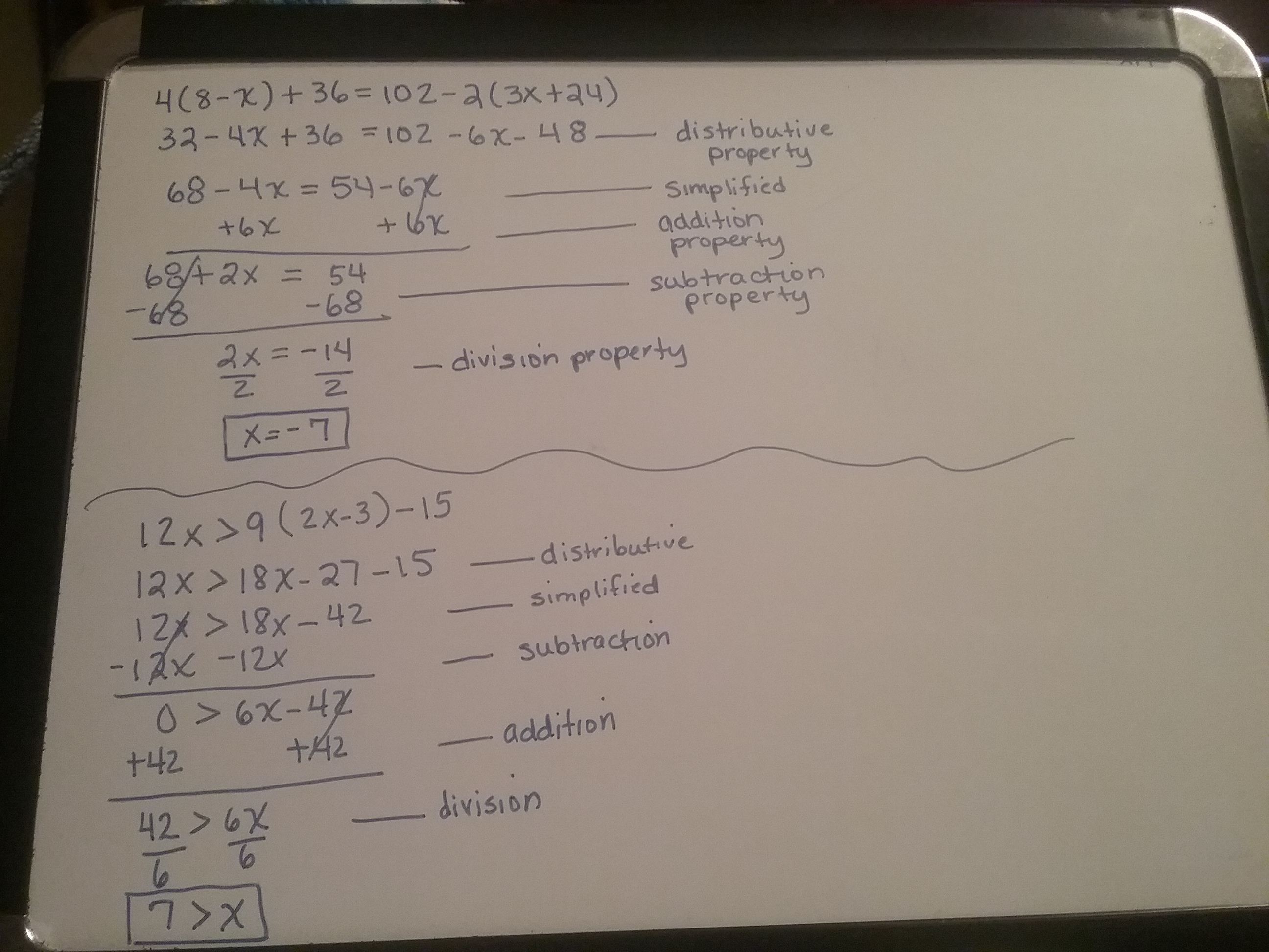 Solve This Inequality For X 46 8x Gt 22 Brainly Subtract 4 from 2 2 to get 1 8.