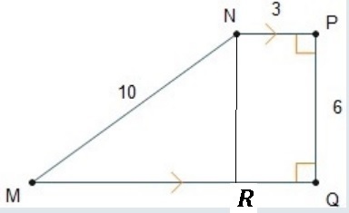 The Diagram Shows Quadrilateral Mnpq What Is The Length Of Line Segment Mq 8 Units 10 Units 11 Brainly Ray PM is not the bisector of QPR.