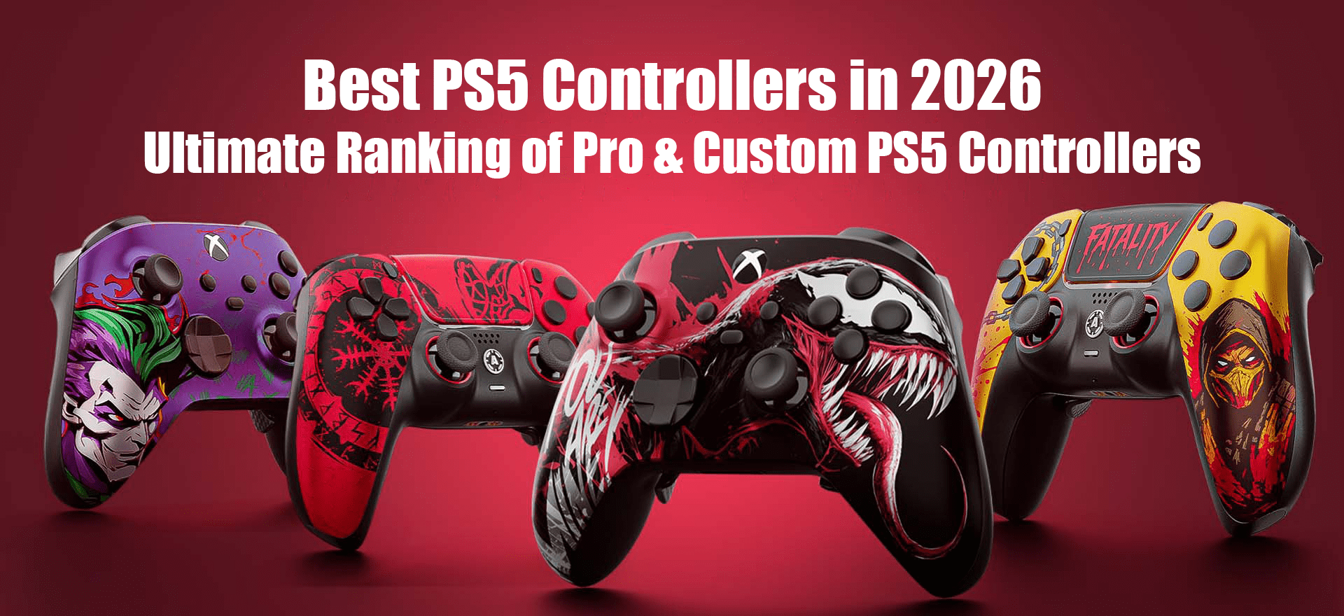 Best PS5 Controllers In 2026 Ultimate Ranking Of Pro Custom PS5 Artboard 1 