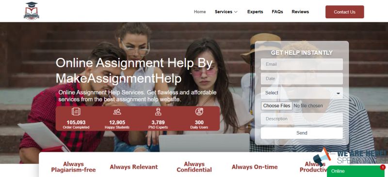 Online Assignment Help Usa - Dark Design Collection - 4K Quality