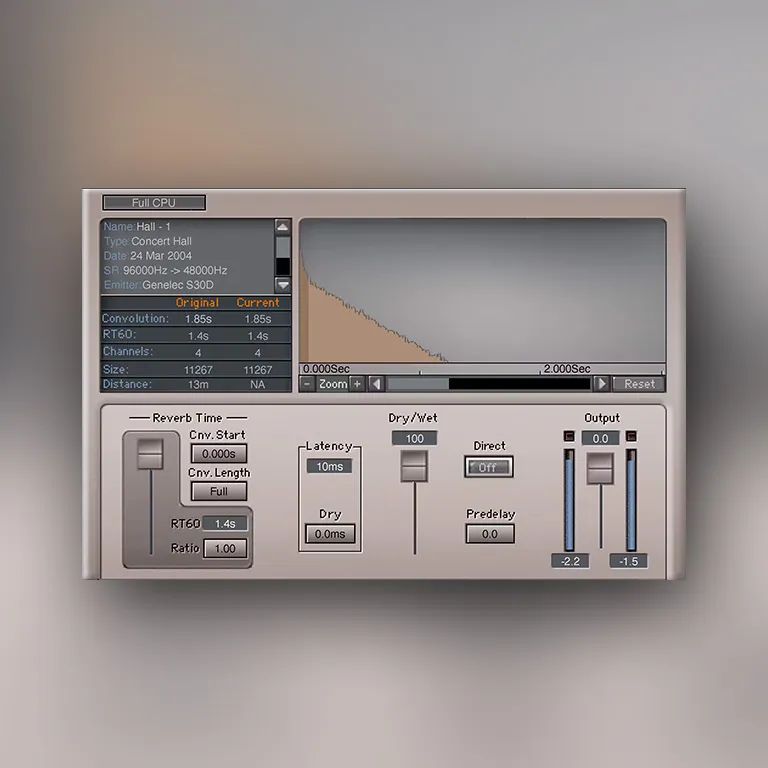 Waves Ir L Convolution Reverb Pluginsmasters - Best Vintage Wallpapers in 8K